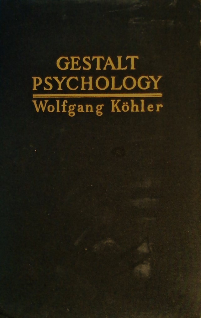 GESTALT PSYCHOLOGY