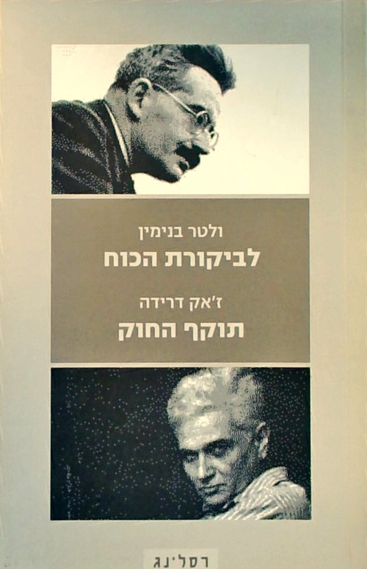 לביקורת הכוח תוקף החוק