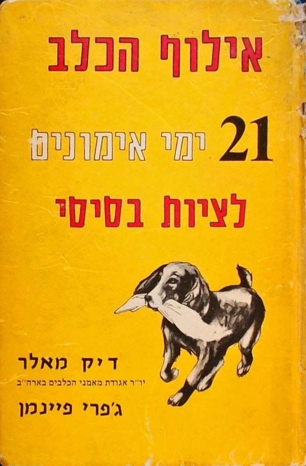 אילוף הכלב